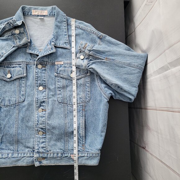 Vintage Guess Jeans 100% Cotton Made in USA Georges Marciano Women’s M Denim - Picture 6 of 6